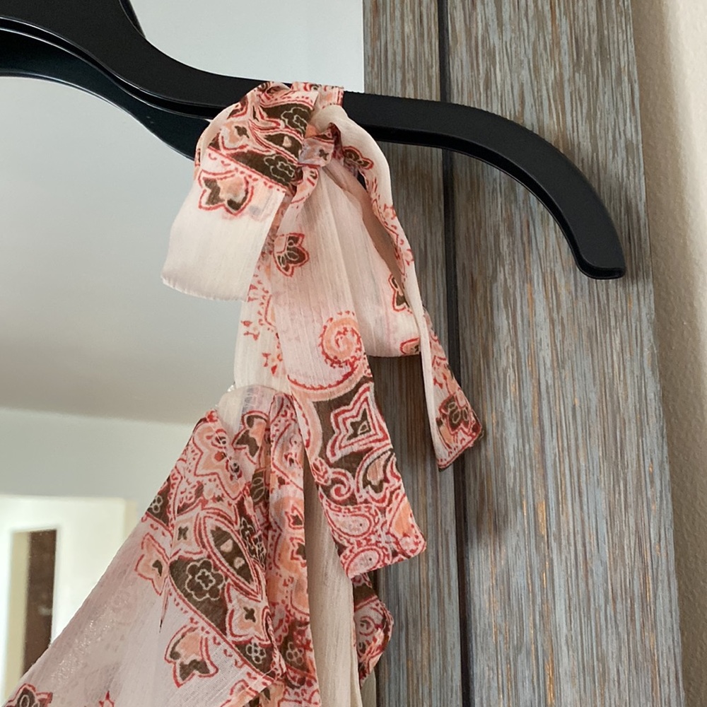 Nanette Lepore, 10, floral belted flowing front wrap maxi dress / spring must!! - Picture 2 of 12